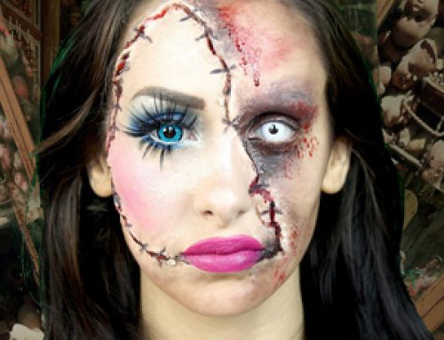 Halloween, cuidado con las lentillas y el maquillaje de ojos
