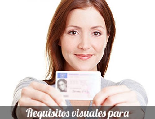 Requisitos visuales para renovar el carnet de conducir