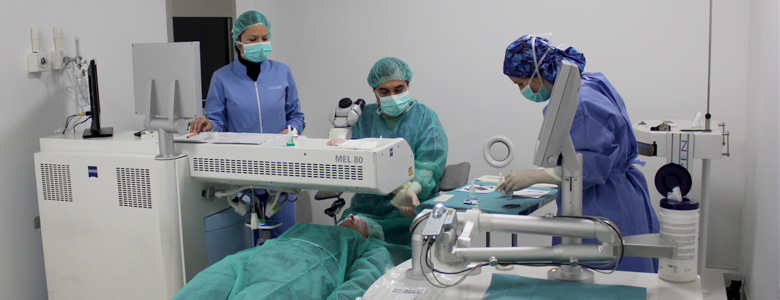 Operación de miopía y astigmatismo en Granada