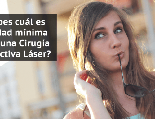 La edad mínima para Cirugía Refractiva Láser