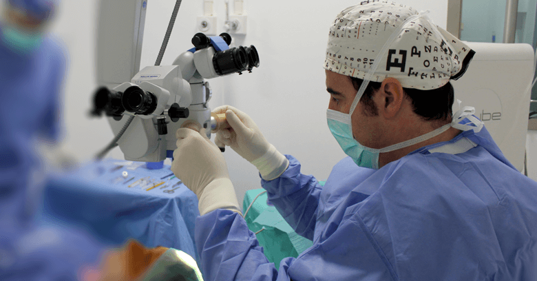 Cirugía con Intraocular para miopía, hipermetropía astigmatismo