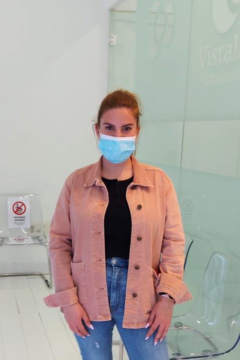 Opinión de Amanda, operada de miopía y astigmatismo en Granada
