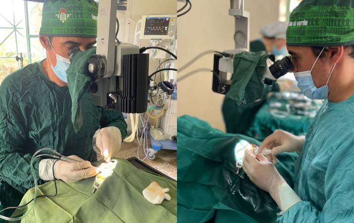 Dr. Luis Villalba en Etiopía, una misión humanitaria para mejorar la salud ocular